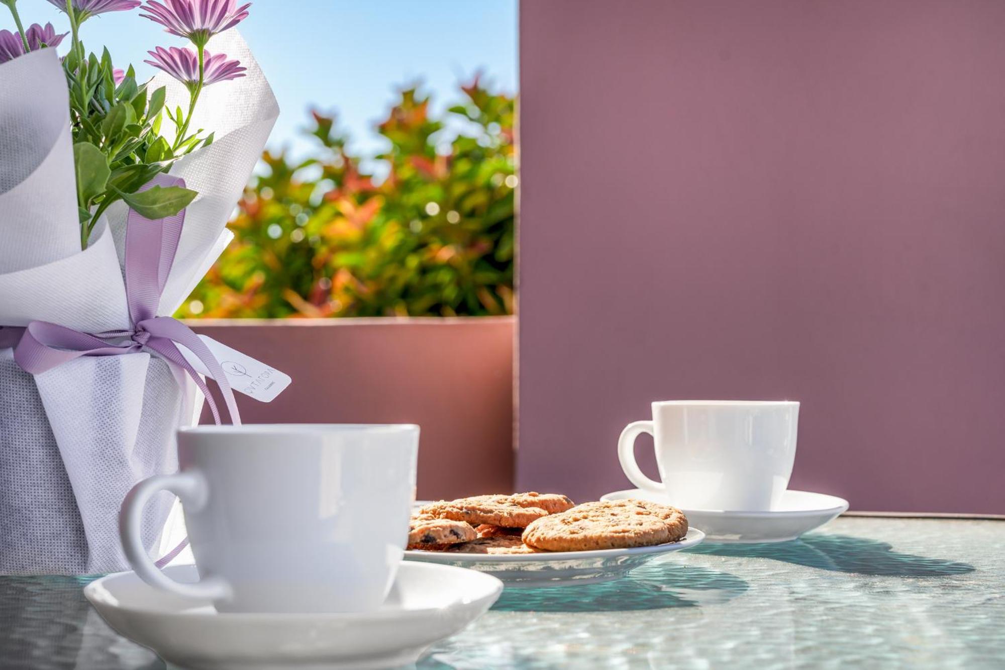 Nikos Apartments Agia Marina المظهر الخارجي الصورة